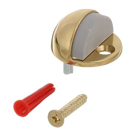 Allpoints Stop, Door   Floor Mount, Brass 266261